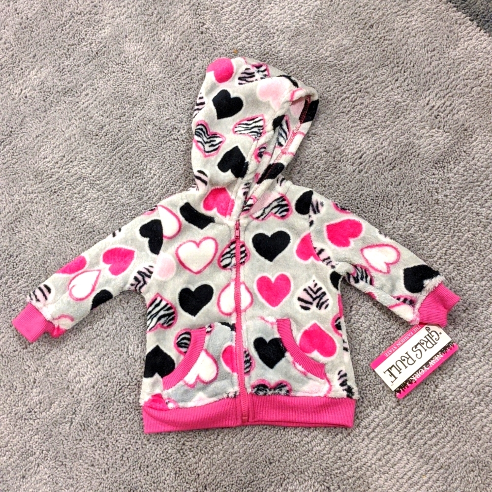 Girls Rule Hooded Jacket .